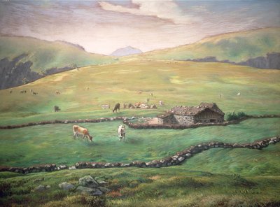 Weiden in den Vogesen von Jean Francois Millet